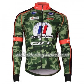 Wielershirt 2018 Armee De Terre N001 Lange Mouw